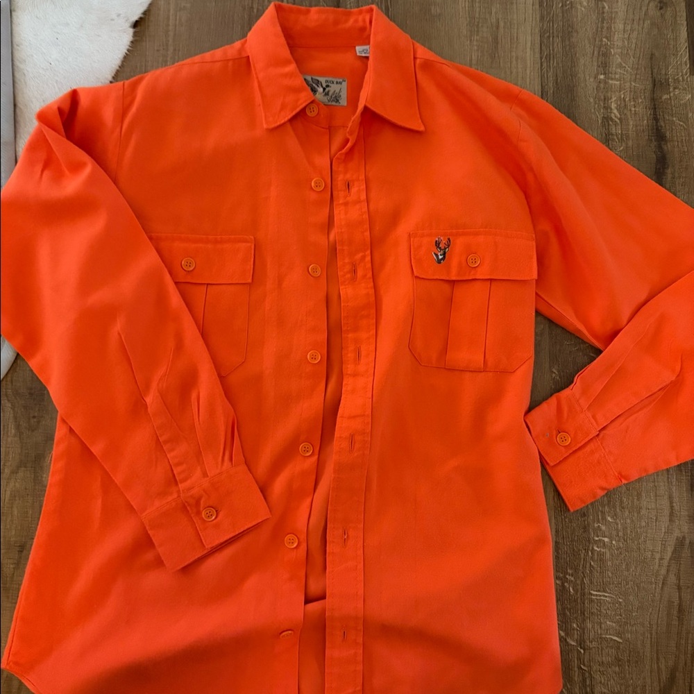 Deer Embroiderd button up- VINTAGE